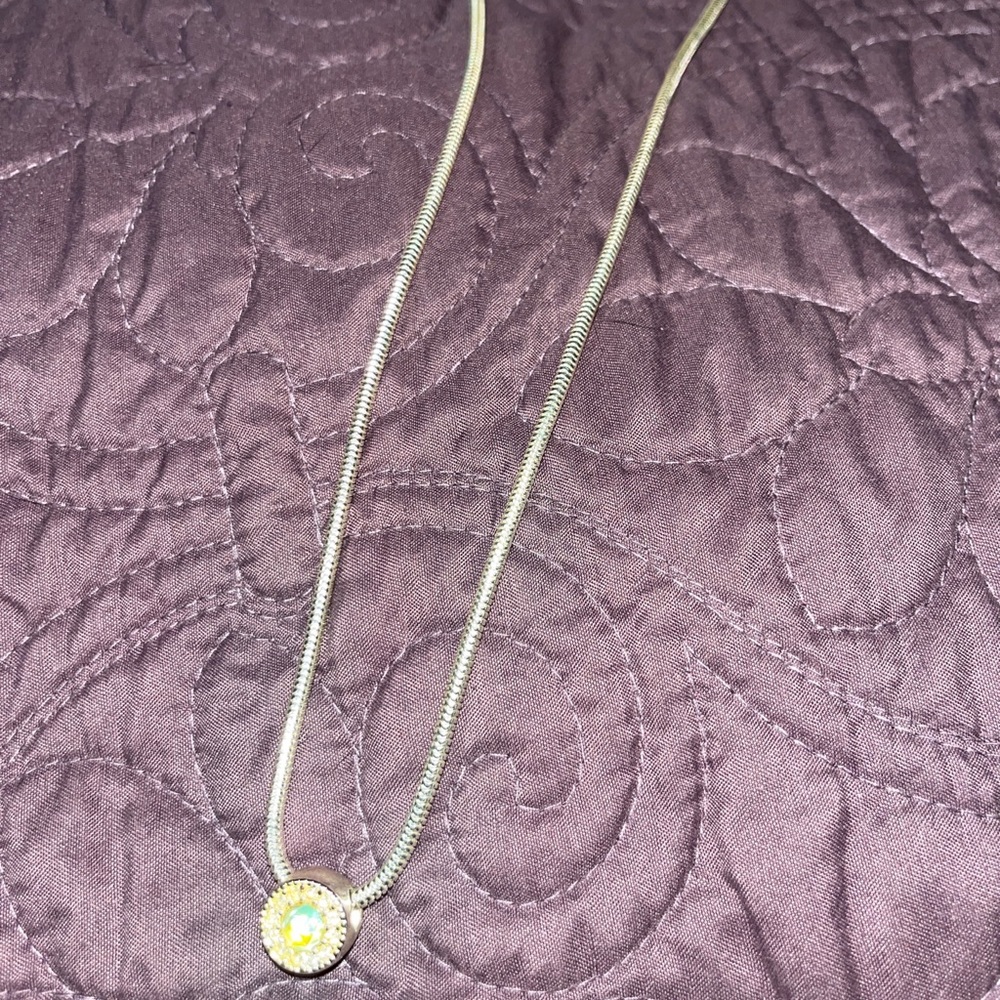 Avon Celestial Crystal on necklace.   Vintage